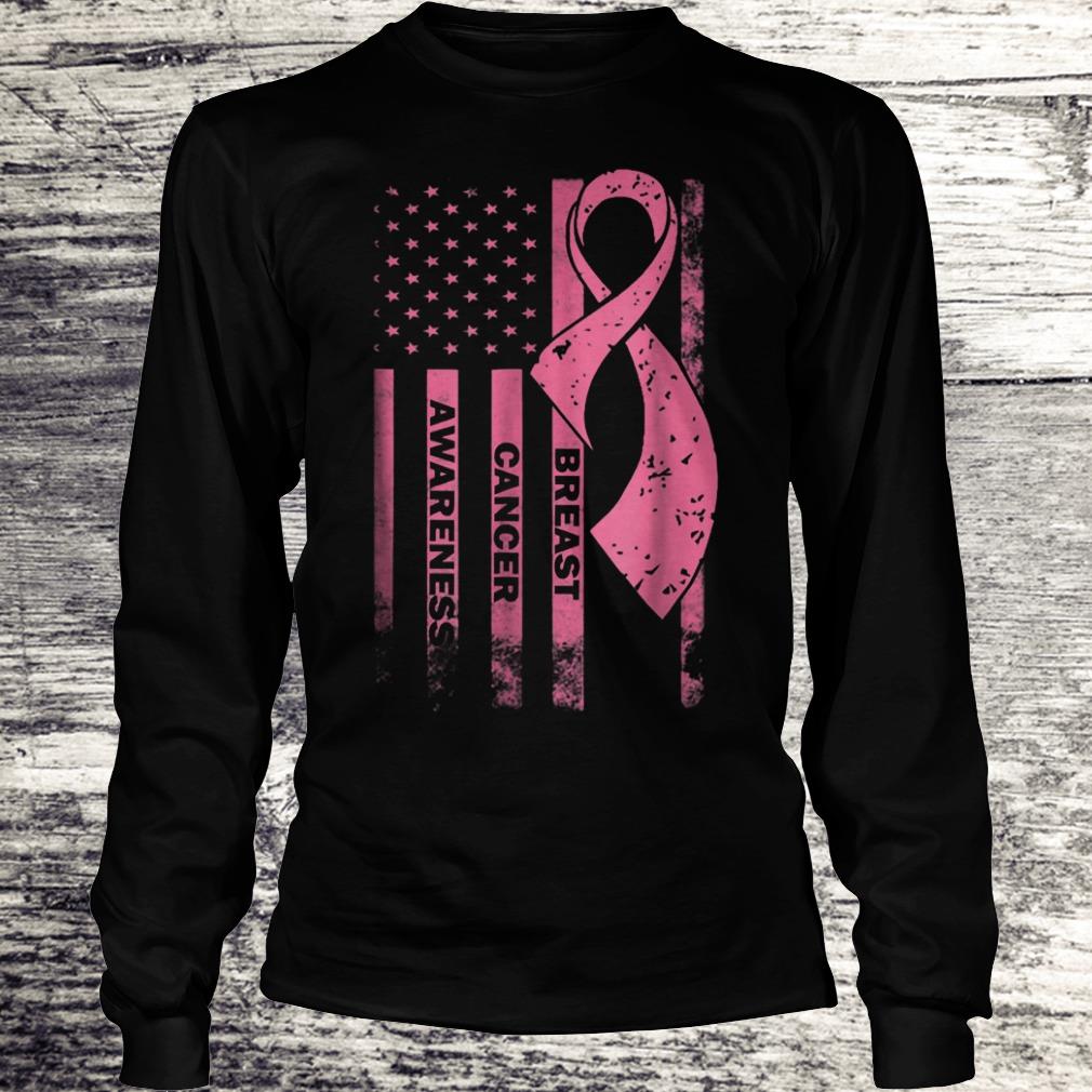 Breast cancer awareness Shirt Longsleeve Tee Unisex