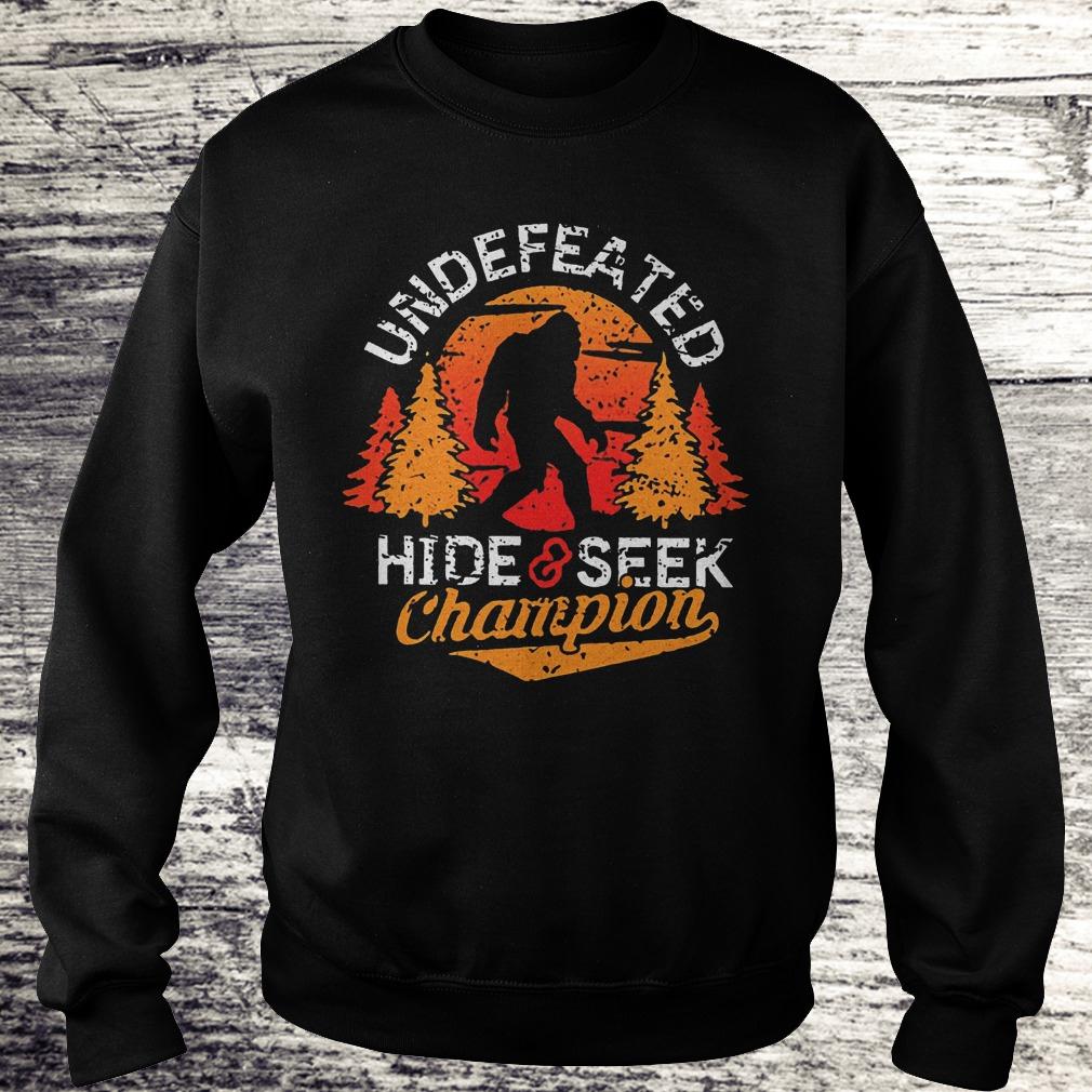 hide and seek bigfoot shirt