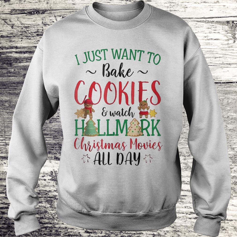 i just want to bake and watch hallmark christmas movies