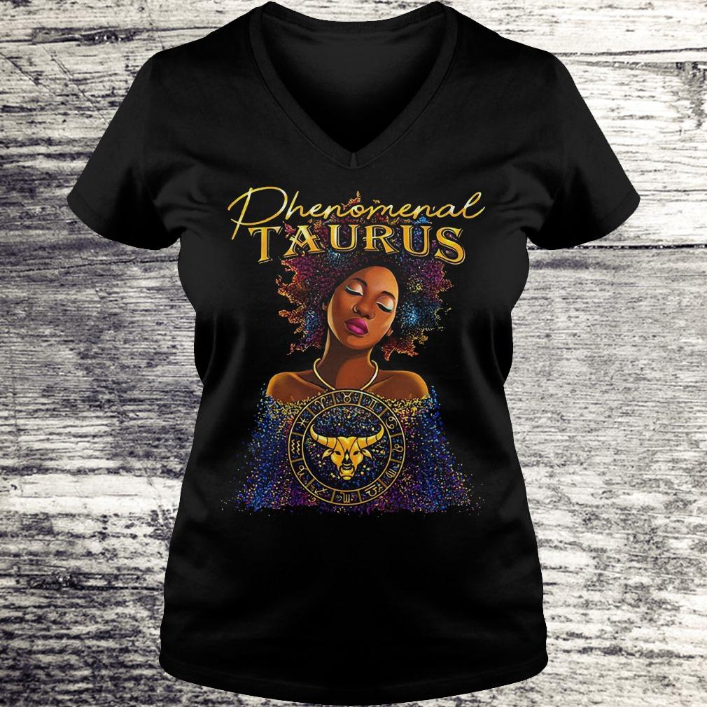 Official Phenomenal Taurus Shirt 4 Official Phenomenal Taurus Shirt Ladies V-Neck