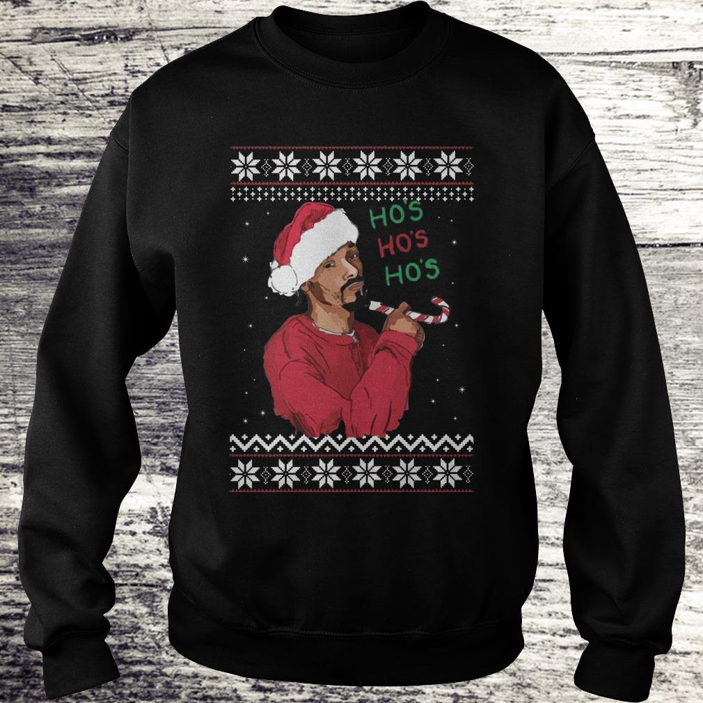 Snoop Dogg Ho's Christmas Shirt, hoodie, sweater, longsleeve tshirt