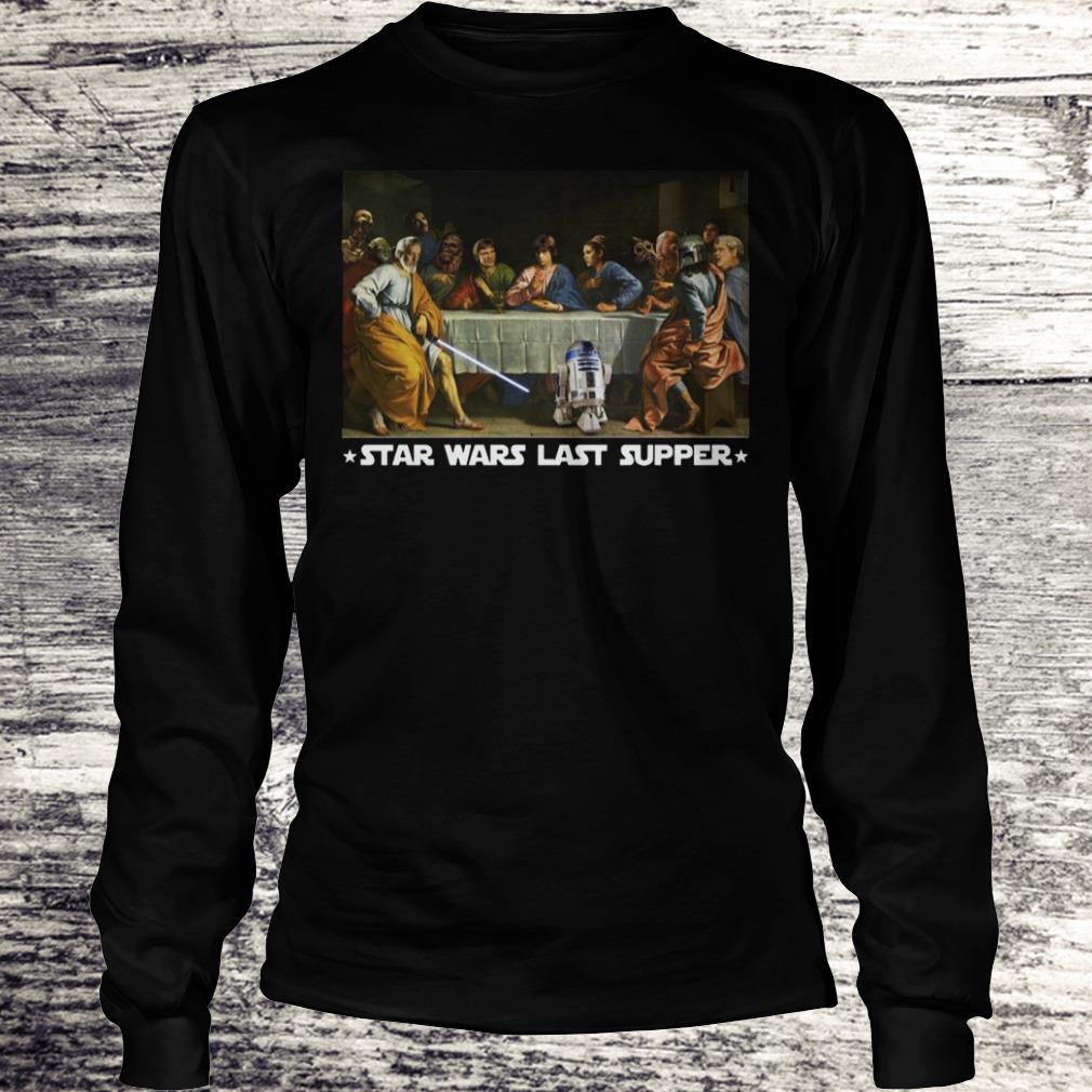 Star Wars Last Supper Christian Star Wars Sweatshirt Longsleeve Tee Unisex