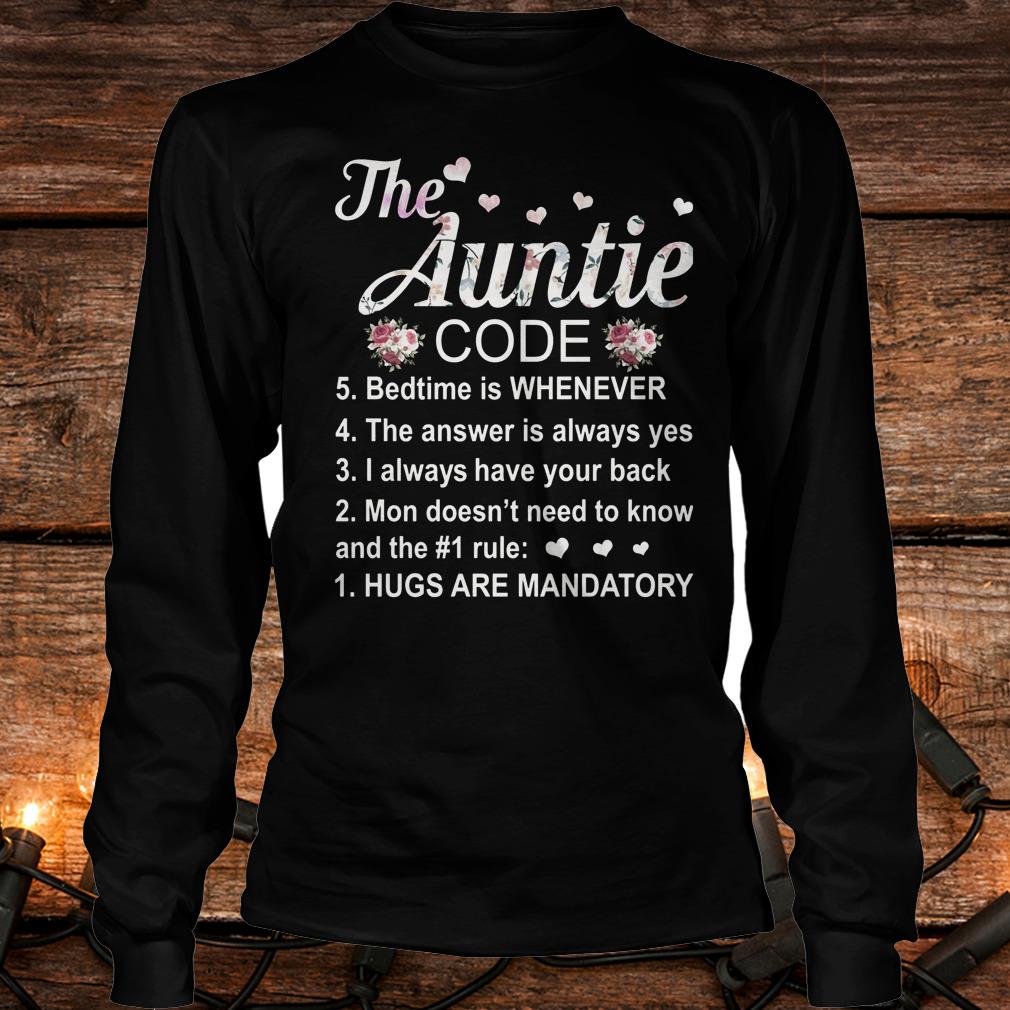T-shirt Donna 'The Auntie Code' - Maglietta Divertente Per Zia Sarcastica - Crazy Dog - Foto 4