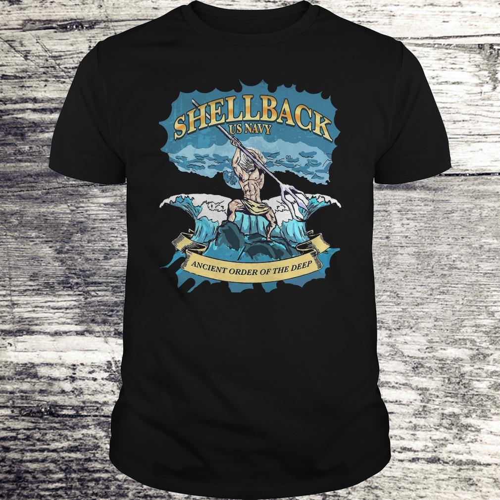 Top Shellback Us Navy Ancient Order Of the deep shirt Classic Guys / Unisex Tee