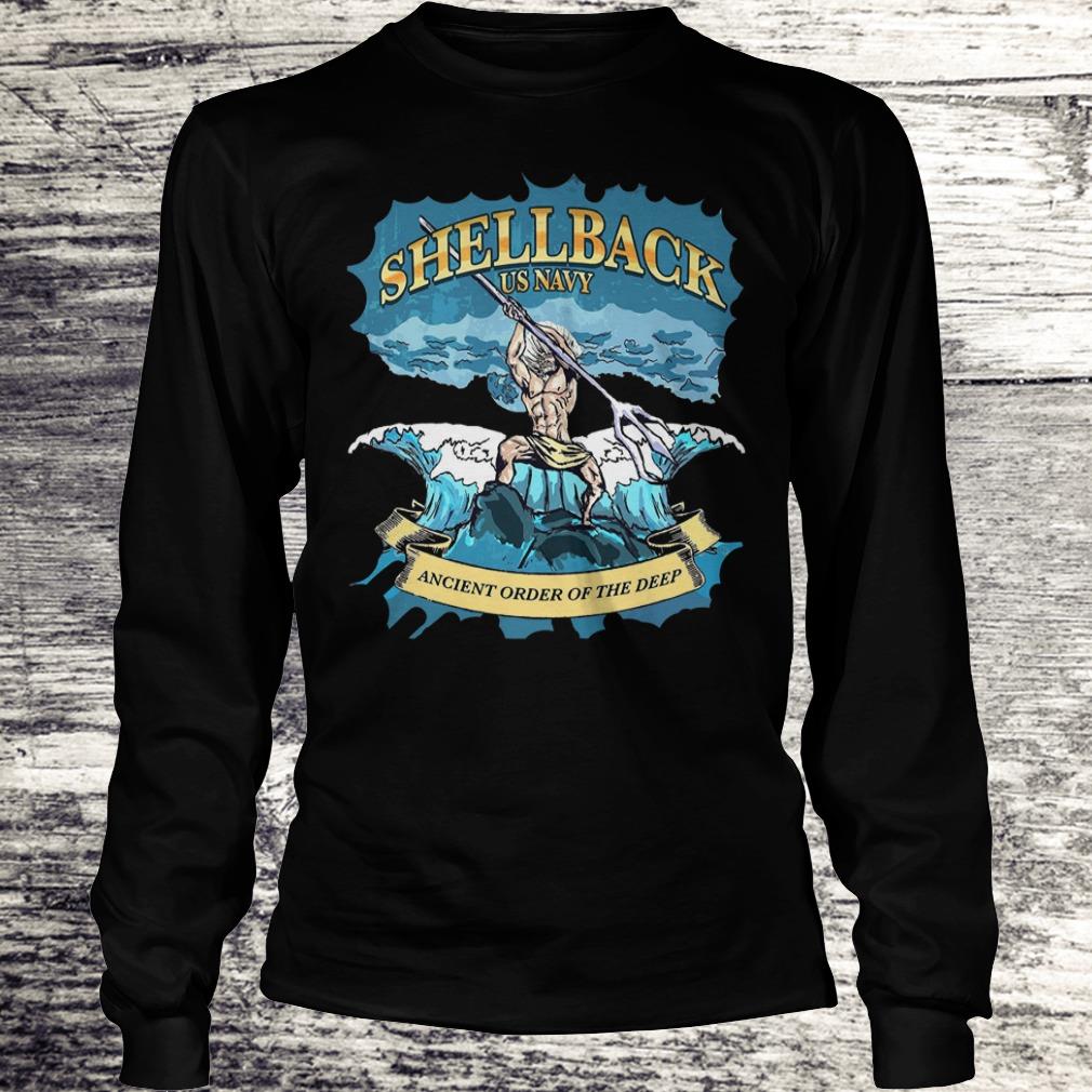 Top Shellback Us Navy Ancient Order Of the deep shirt