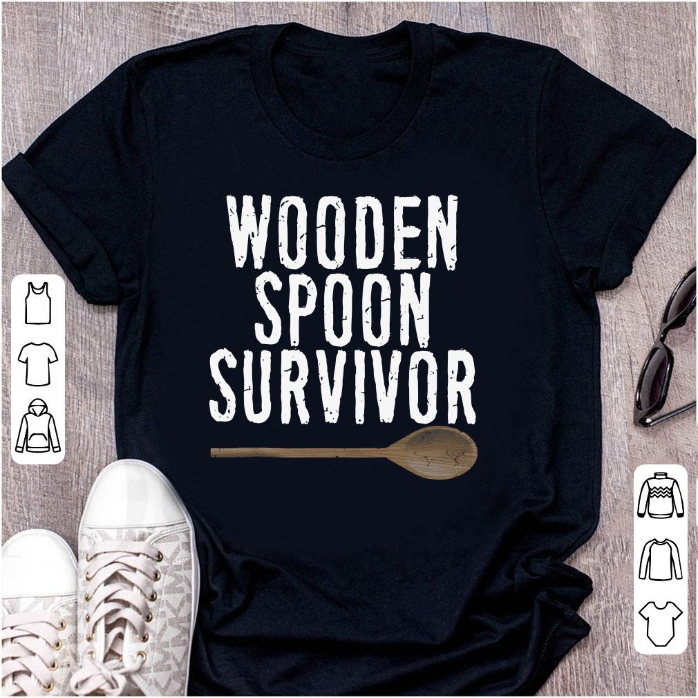 Wooden Spoon Survivor QR Code Hoodie main image 0