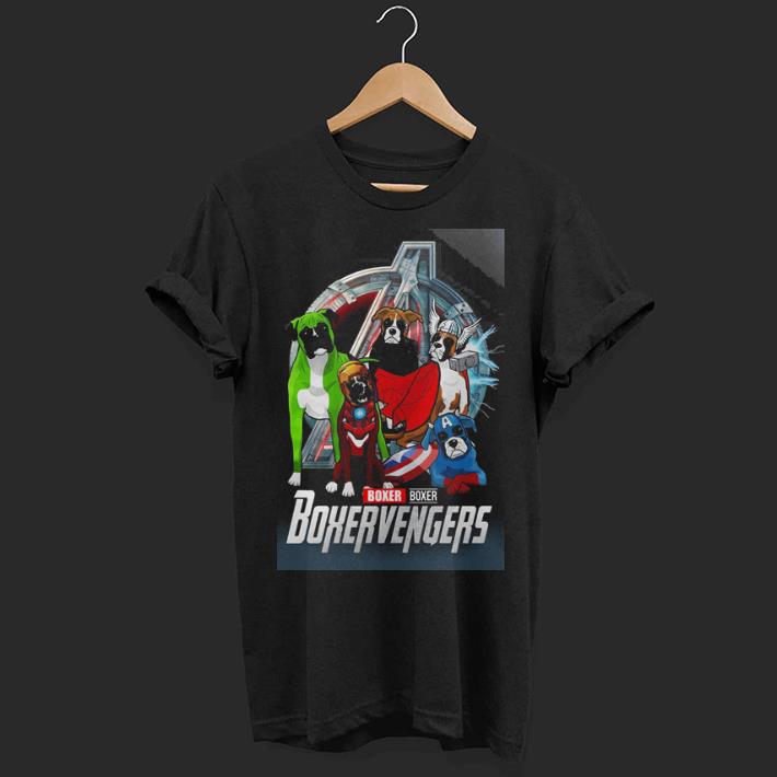 Boxer Boxervengers Marvel Avengers Endgame Logo shirt