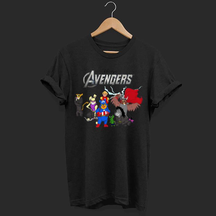Disney Avengers Winnie the Pooh style shirt