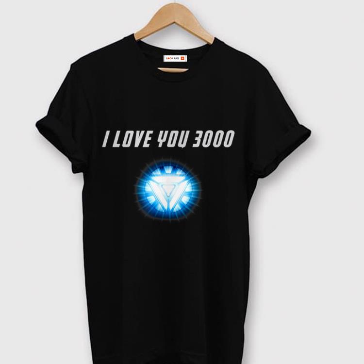 End game Iron man I Love You 3000 shirt