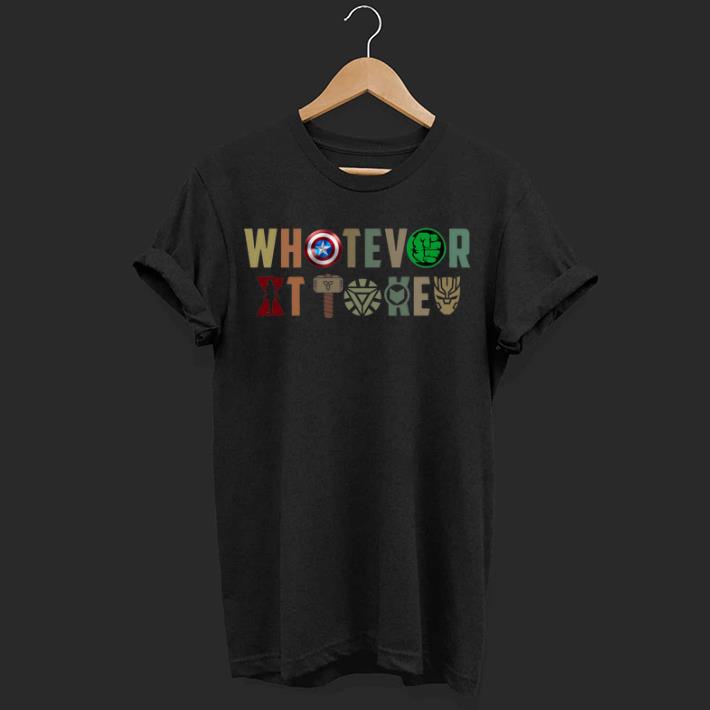 Marvel Avengers Endgame Whatever It Takes shirt