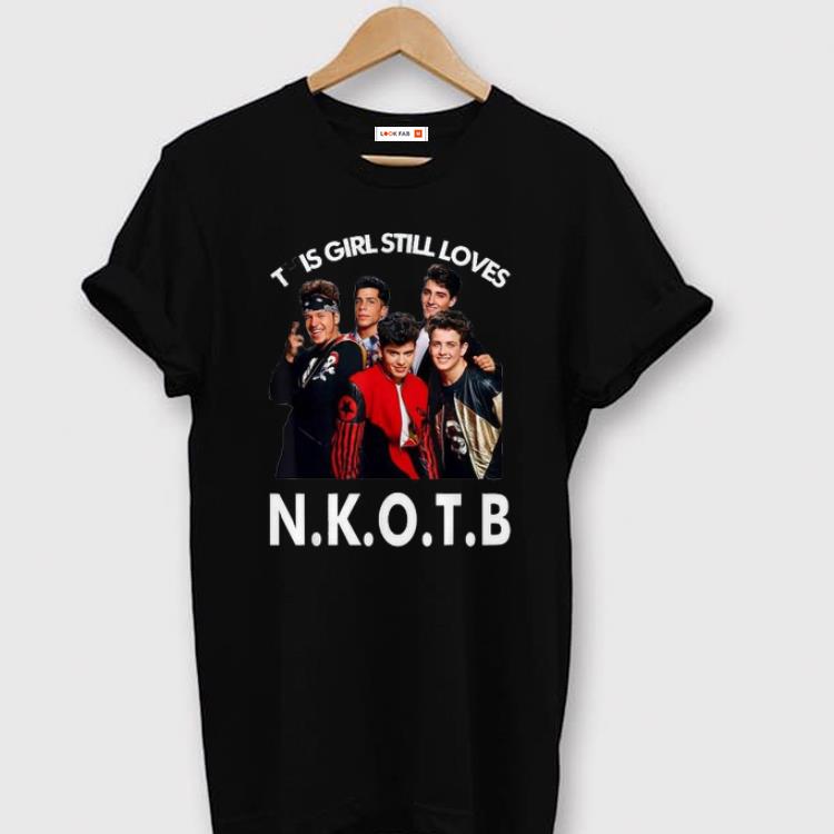 This girl still loves NKOTB shirt