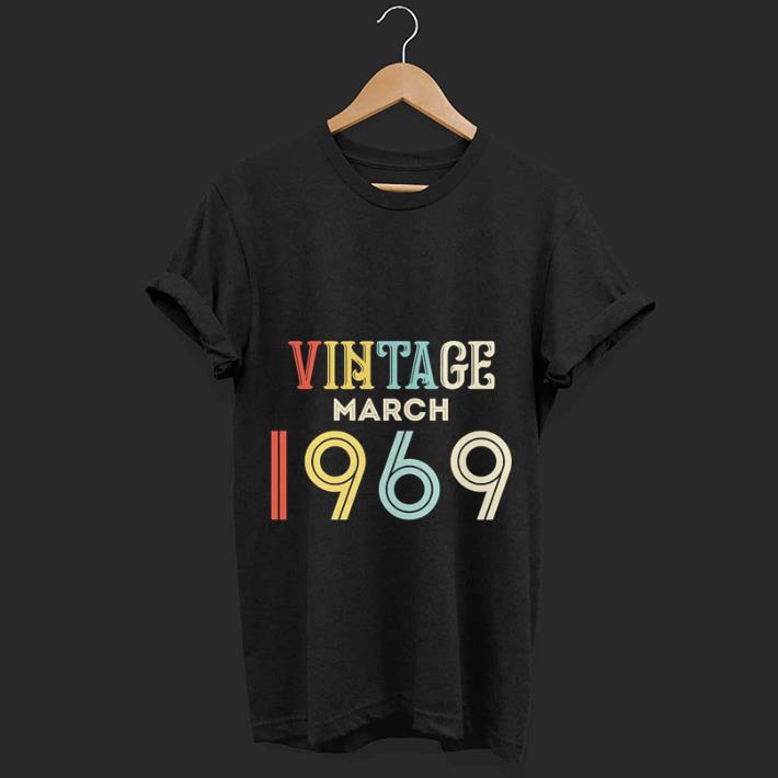 Vintage march 1969 shirt