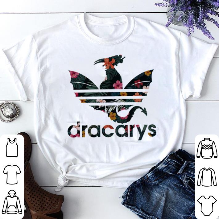 Awesome Dracarys Adidas Game Of Thrones floral shirt