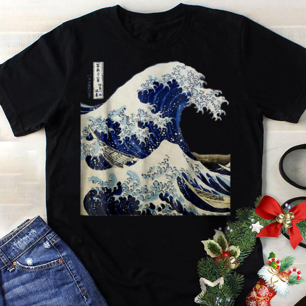 Awesome Kanagawa Japanese The great wave shirt