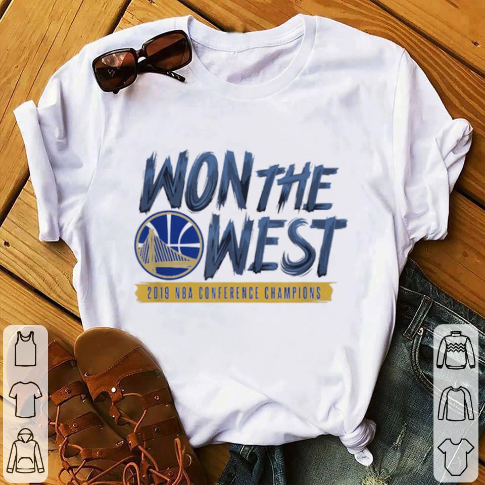Awesome Warriors Won The West Oakland Basketball shirt