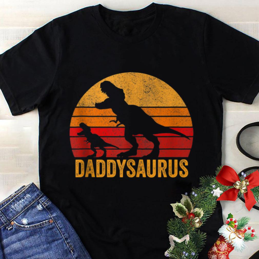 Funny Daddysaurus Fathers Day shirt