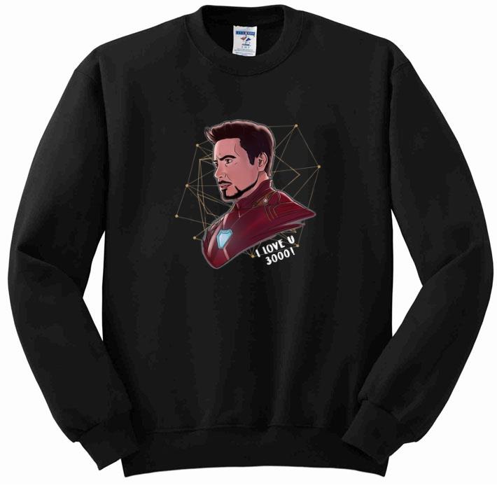 Official Iron Man Tony Stark I love U 3000 daughter shirt