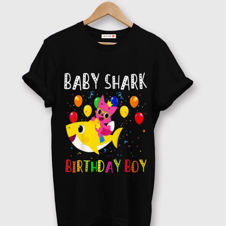 Original Baby Shark Birthday Boy Shirt, hoodie, sweater, longsleeve tshirt