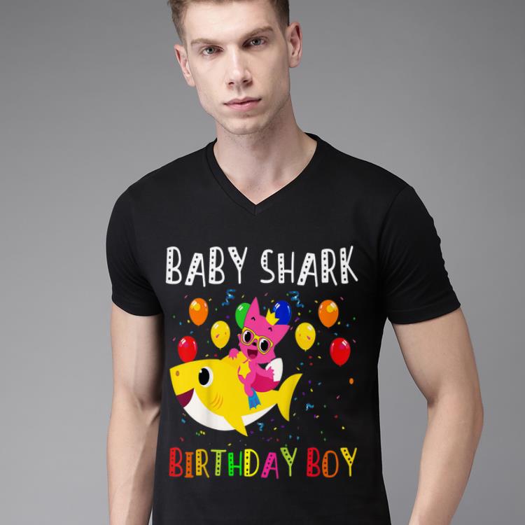 Original Baby Shark Birthday Boy Shirt, hoodie, sweater, longsleeve tshirt