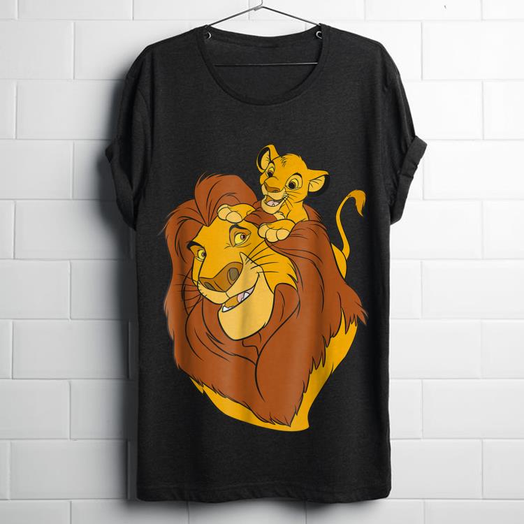 Original Disney The Lion King Simba and Mufasa Father and Son Dad day Shirt
