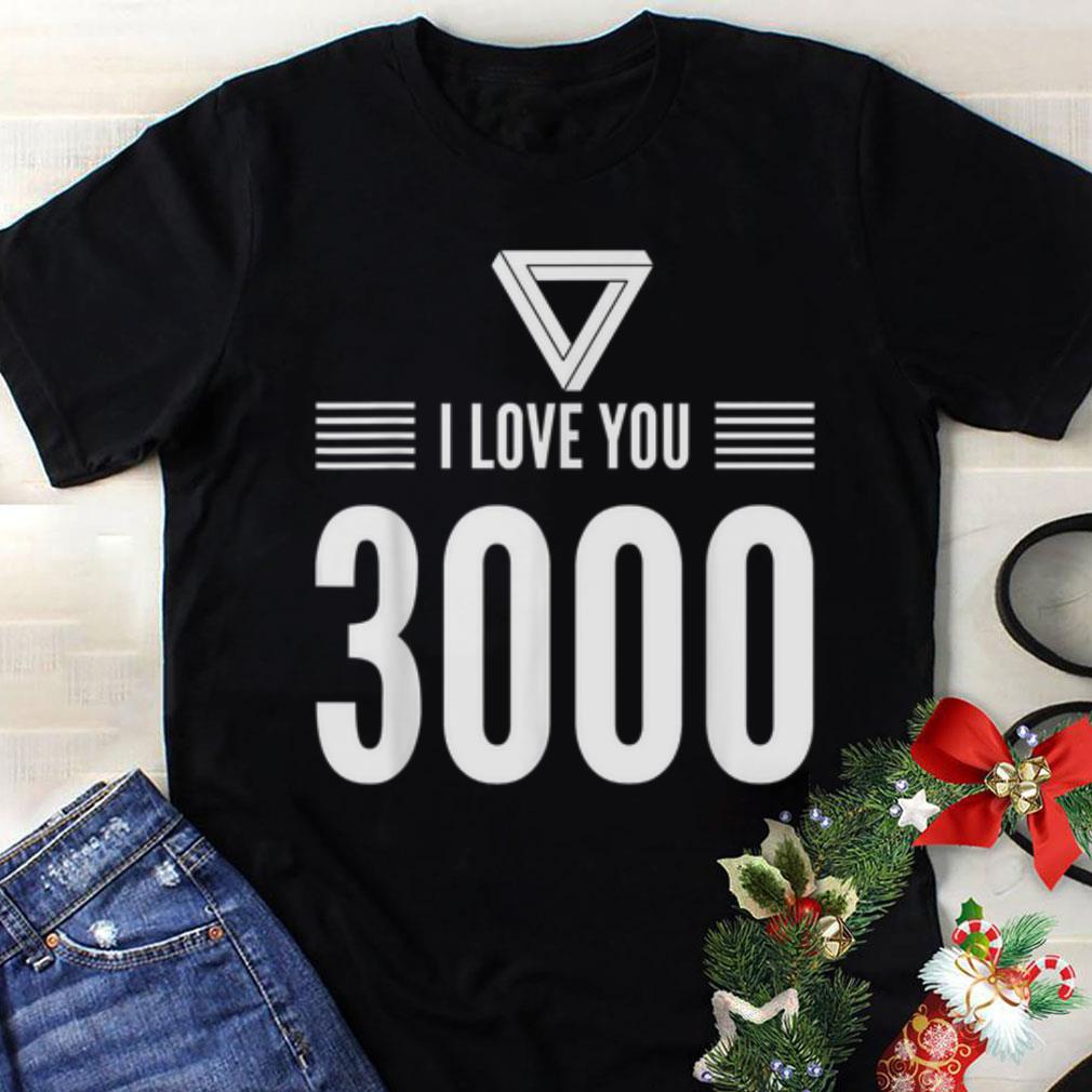 Original Iron man I Love You 3000 Fathers Day shirt