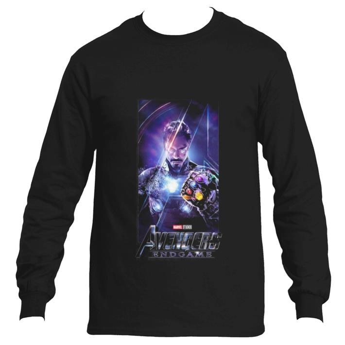 Original Marvel Avengers Endgame Iron Man Infinity Gauntlet shirt