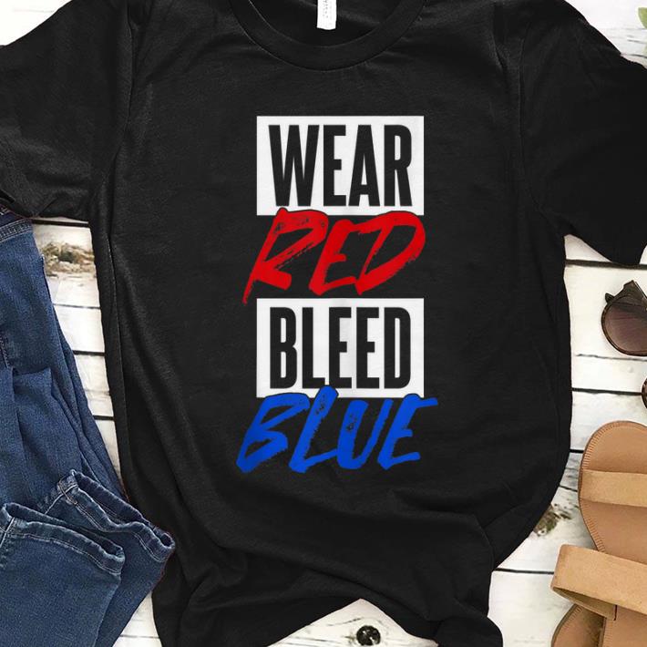 Original Wear Red Bleed Blue St. Louis Blue Shirt, hoodie, sweater