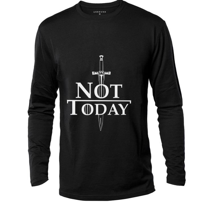Premium Arya Stark Not Today Game Of Thrones shirt