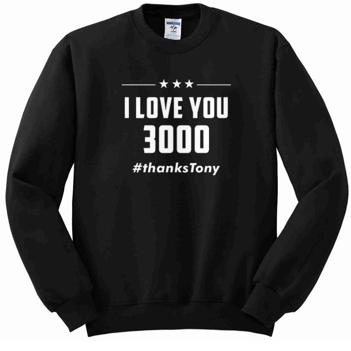 Premium I Love You 3000 Arc Reactor Iron Man #thanksTony shirt