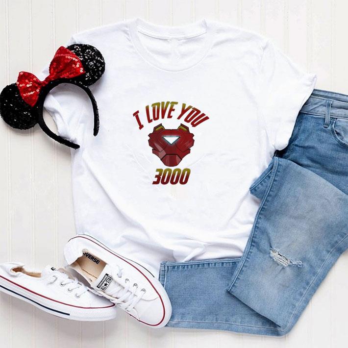Premium I Love You 3000 Iron Man Avengers Endgame Tony Stark shirt