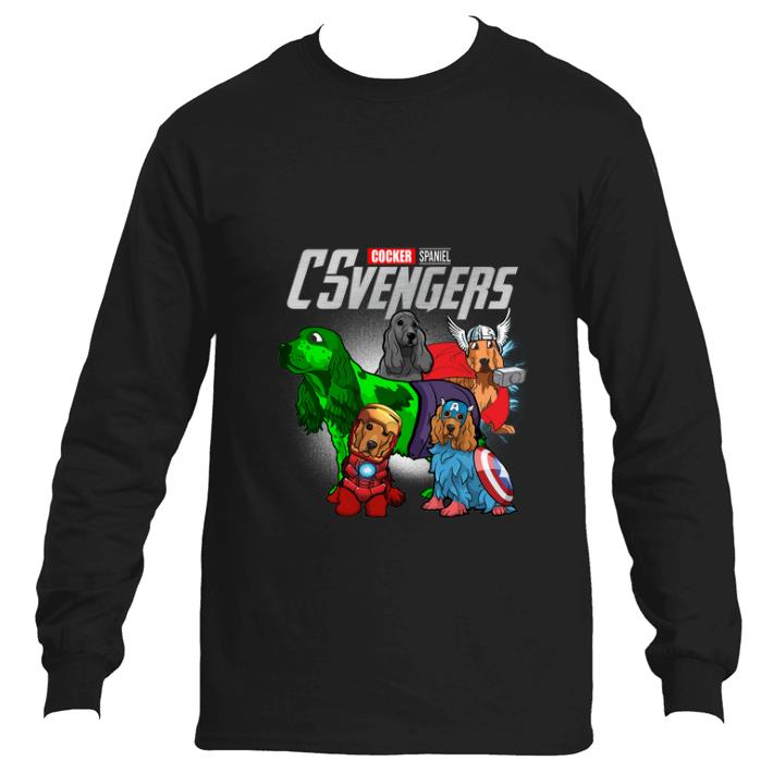 Premium Marvel Cocker Spaniel CSvenger Avengers Endgame shirt