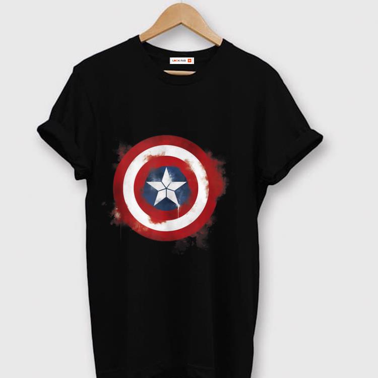 The best Marvel Avengers Endgame Spray Paint Captain America shirt