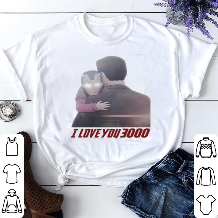 Top Iron Man Morgan Stark I Love You 3000 shirt