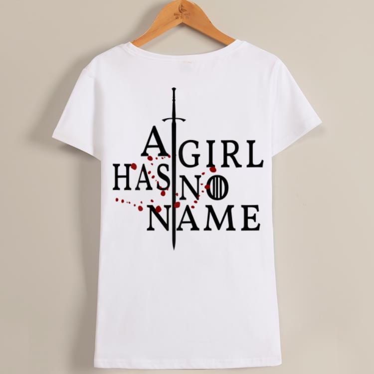Wonderful A Firl Has No Nam Game Of Thrones Sword of Jon Snow shirt