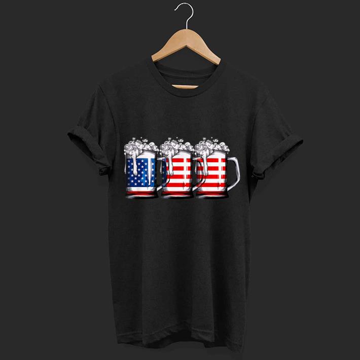 4th Of Julys For Beer American Flag Merica shirt