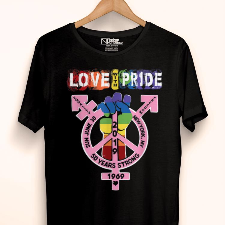 Awesome NYC Gay Pride Parade - Anniversary - 50 Years Strong shirt