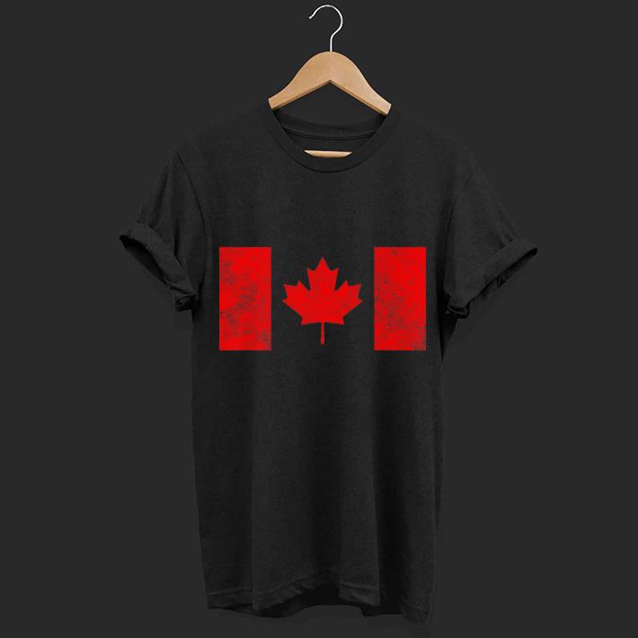 Canada National Flag Distressed Gift shirt