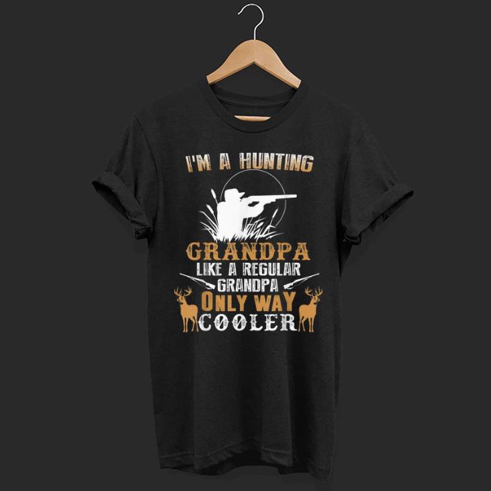 I'm a Hunting Grandpa Vintage Deer Grandfather Dad shirt