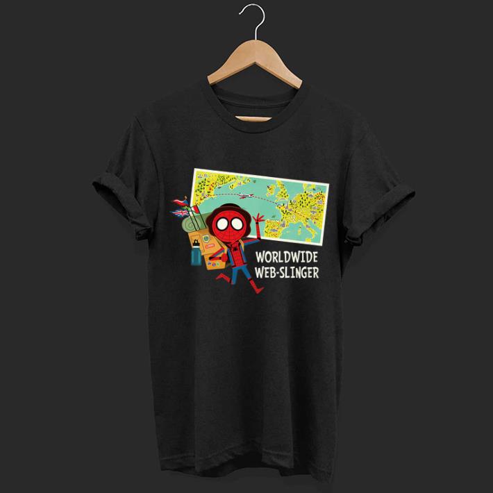Marvel Spider-man Far From Home Map shirt