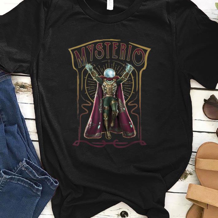 Marvel Spider-man Far From Home Mysterio Retro Style Poster shirt