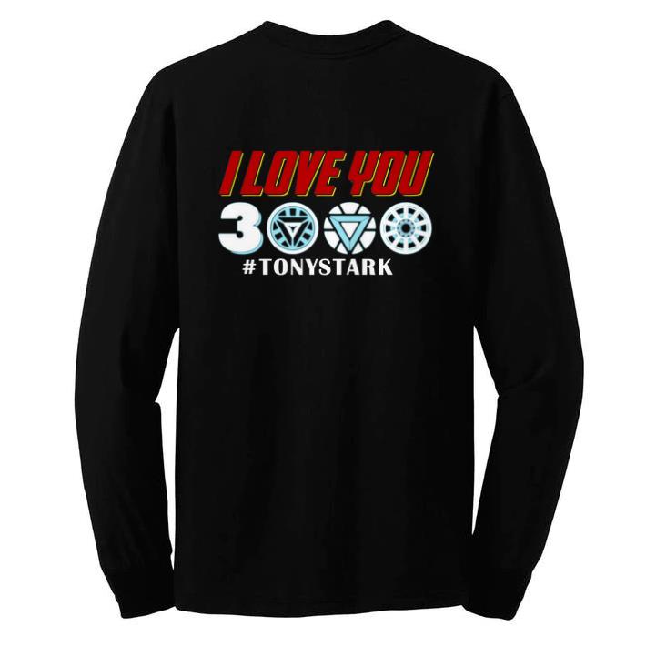 Nice Iron man I love you 3000 #TonyStark Marvel Avengers Endgame shirt