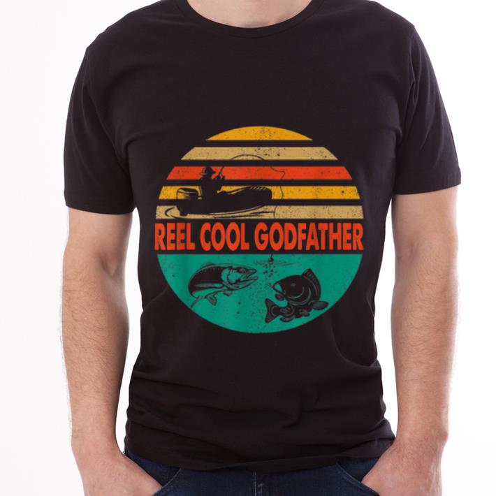 Nice Reel Cool Godfather Fishing Father Day Shirt, hoodie, sweater