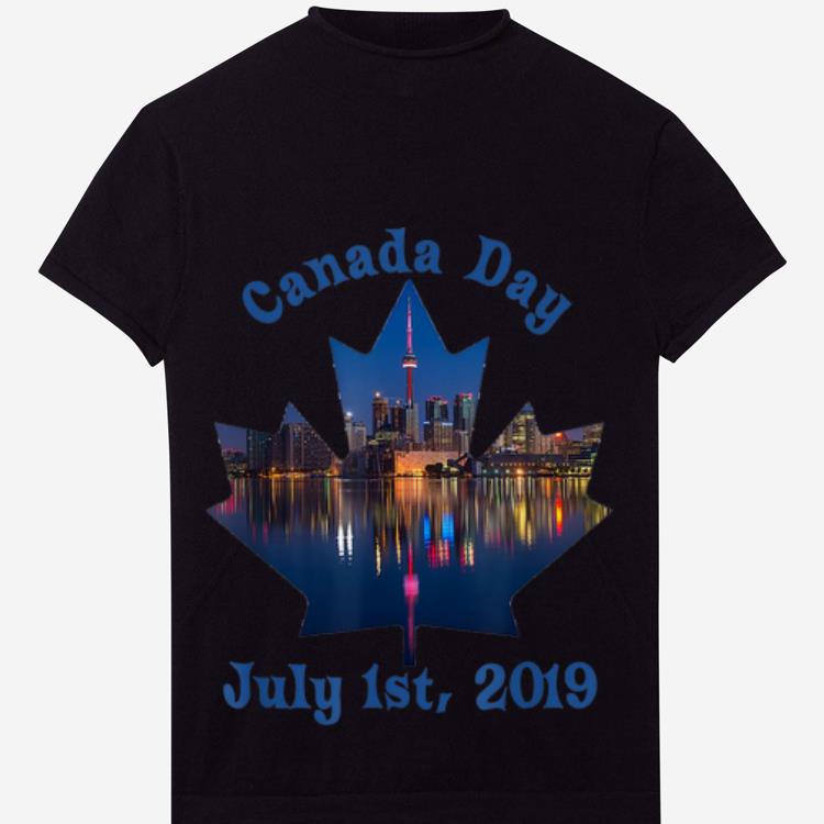 Official Canada Day July 1st 2019 Gift Holiday Birthday Fireworks Shirt