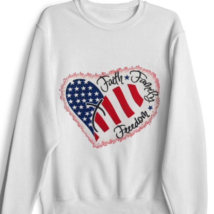 Official Faith Familly Freedom American Flag Shirt