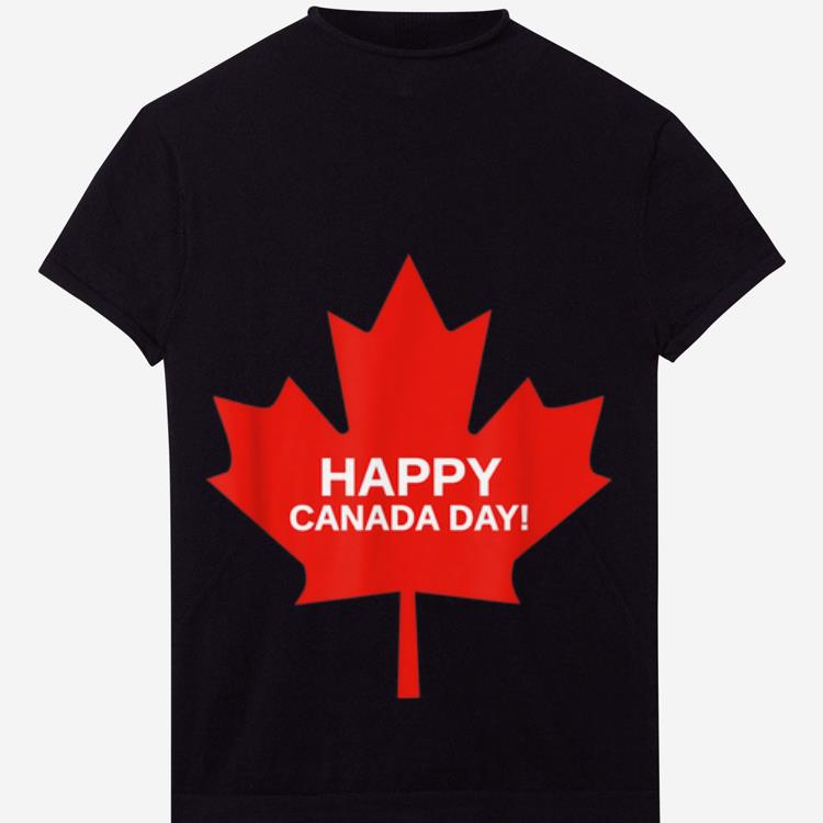 Official Happy Canada Day Maple Leaf Shirt
