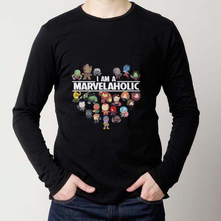 Premium I am a Marvelaholic Marvel Universe shirt