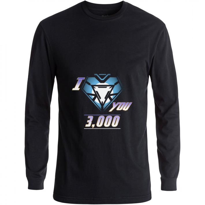 Premium Iron Man and daughter I love You 3000 shirt