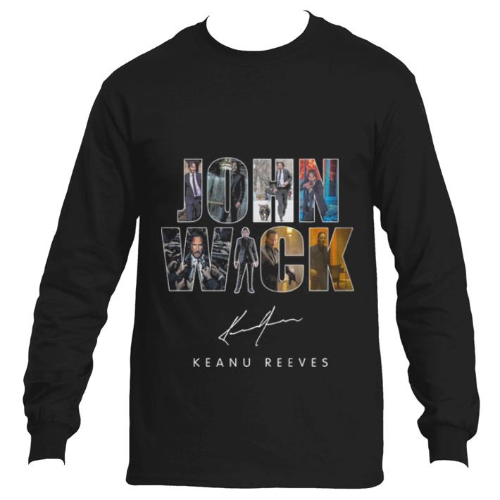 Premium John Wick signature Keanu Reeves shirt