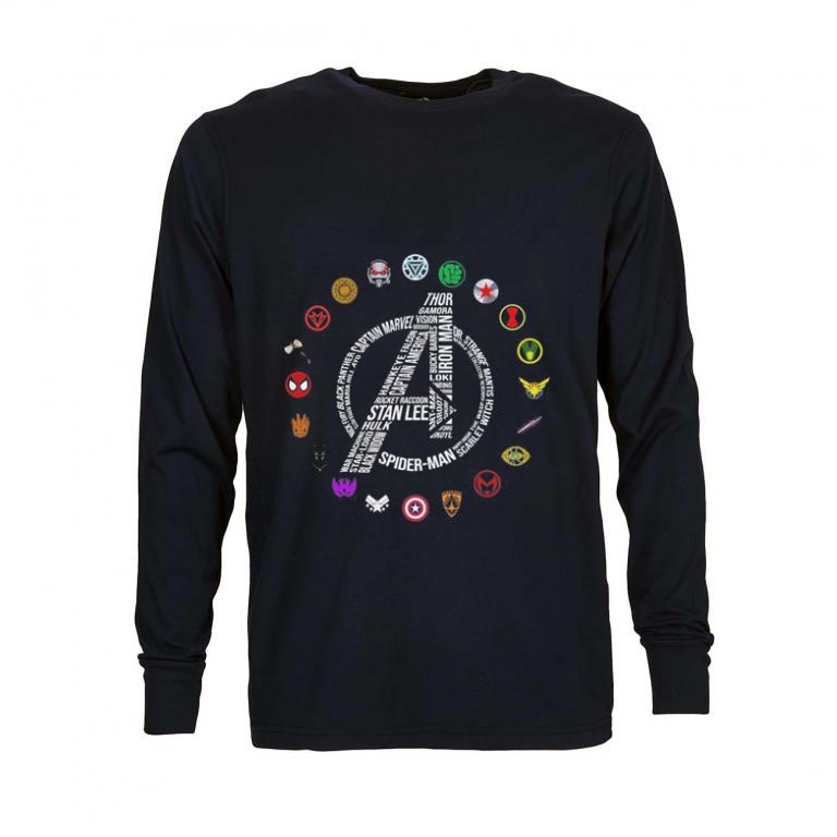 Pretty Marvel Avengers Endgame symbol all character shirt