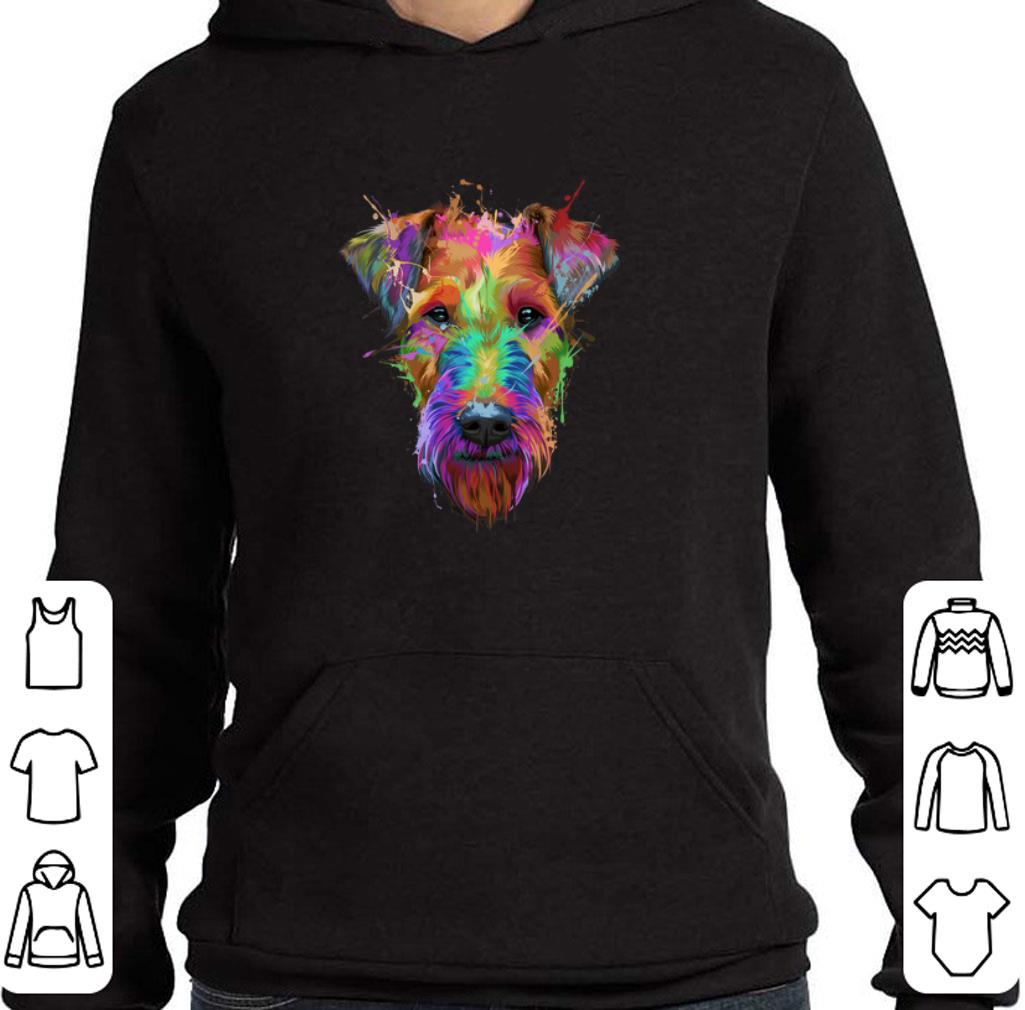 Top Airedale Terrier Colorful shirt